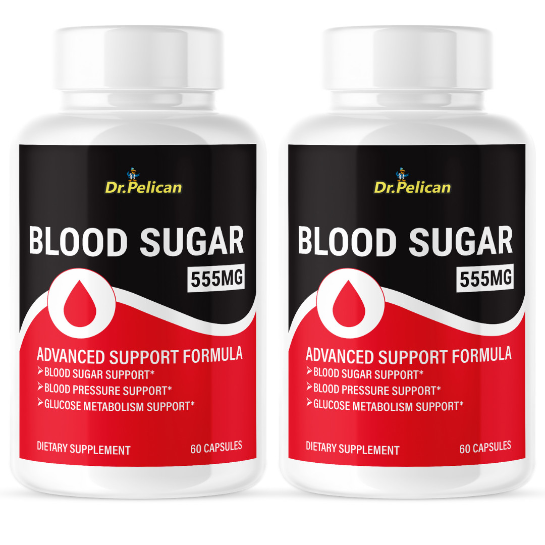 Blood Sugar- Cardiovascular Health, Blood Pressure & Sugar Support- 2 Bottles