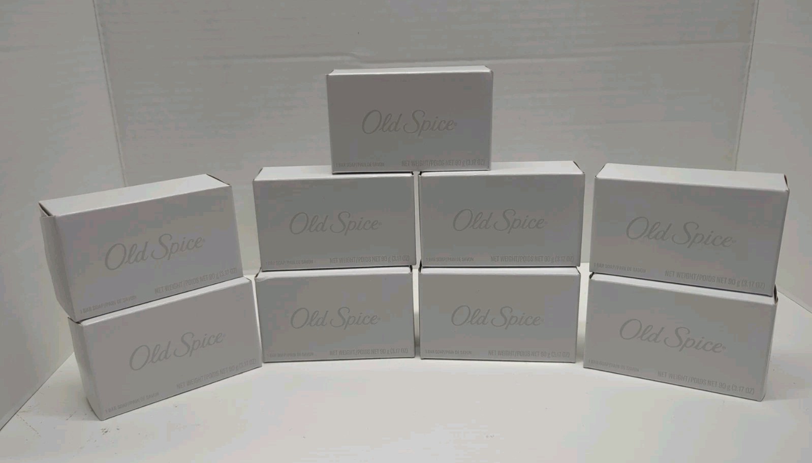 Lot Of 9 – Vintage Old Spice Bar Soap 3.17 oz each Procter & Gamble
