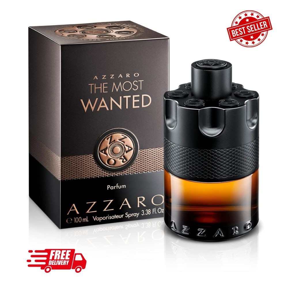 Azzaro The Most Wanted Parfum 3.4 oz / 100ml Men Spray New In Box