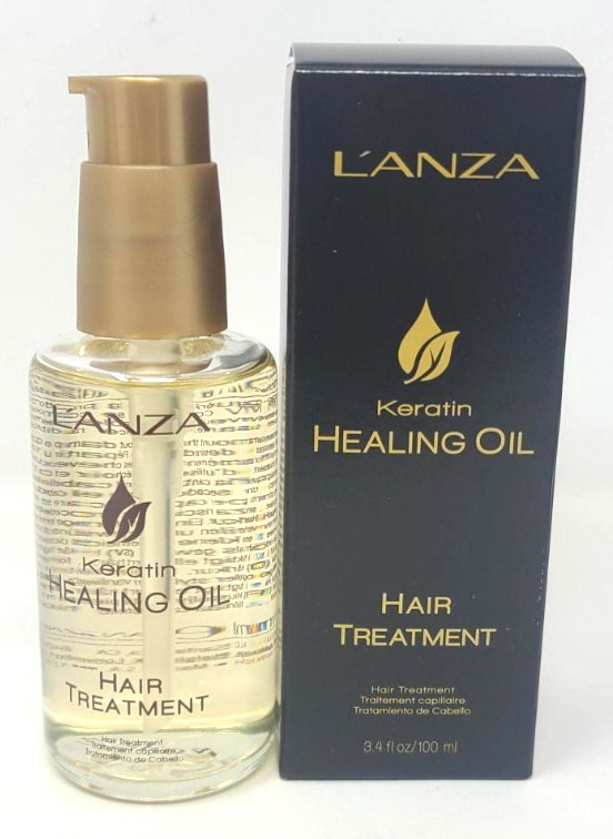 Lanza Keratin Healing Oil Hair Treatment – 3.4 oz / 100 ml New