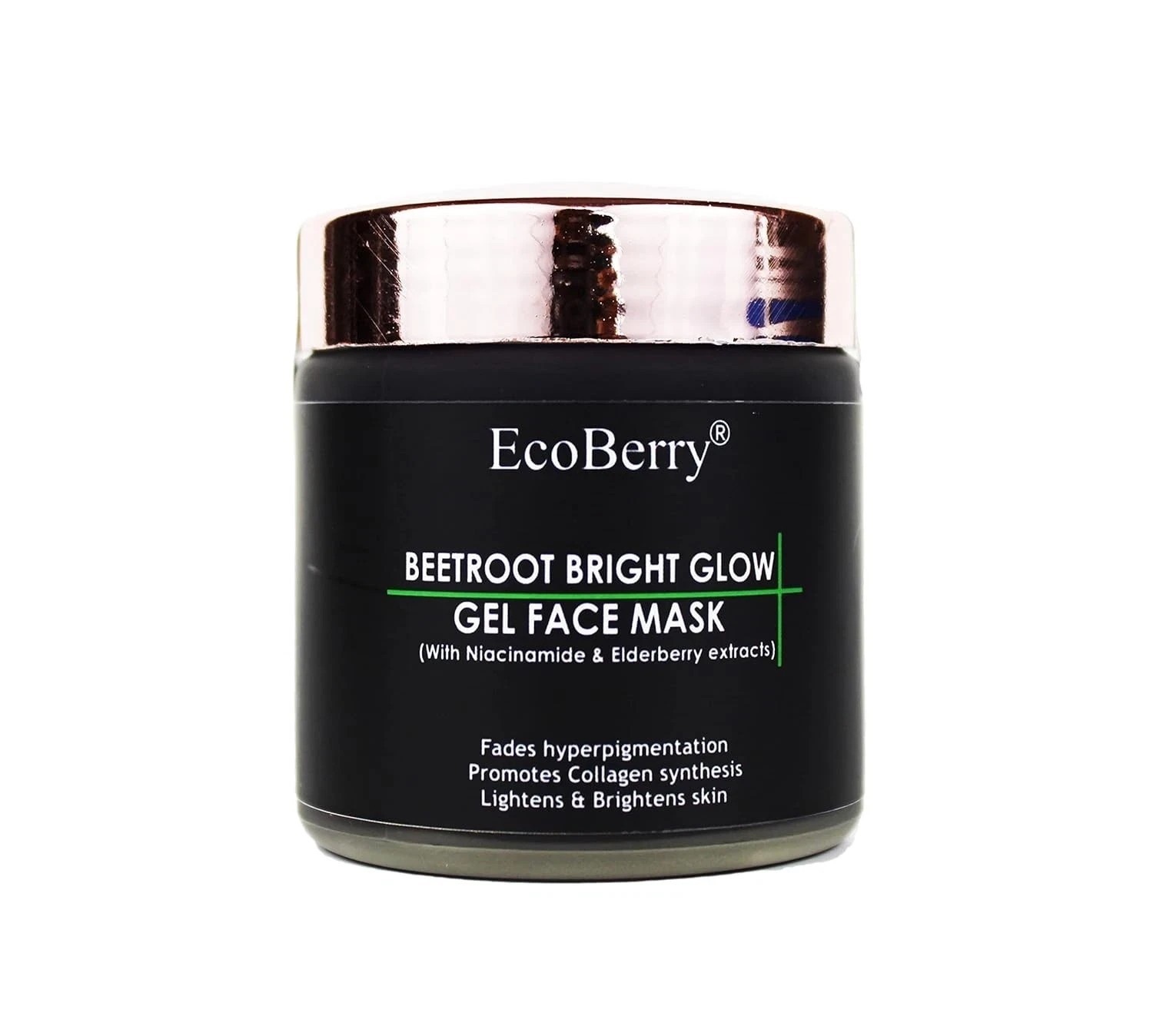 EcoBerry Beetroot Bright Glow Gel Face Mask For Glowing Skin 100ml