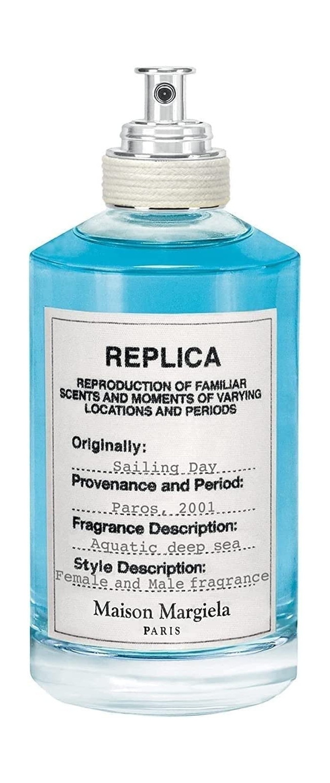 Maison Margiela Replica Sailing Day Eau de Toilette for Unisex, 3.4 Ounce