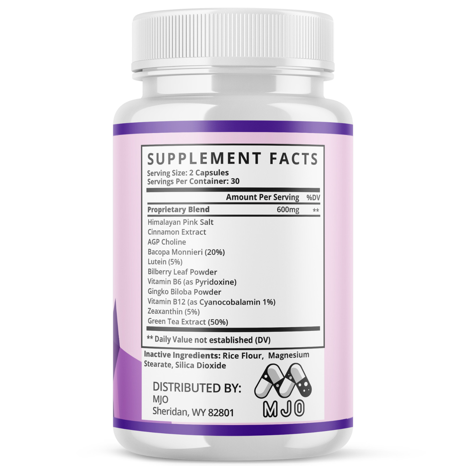 (2 Pack) Vital Mind Advanced Nootropic Brain Support Max Supplement 120 Capsules