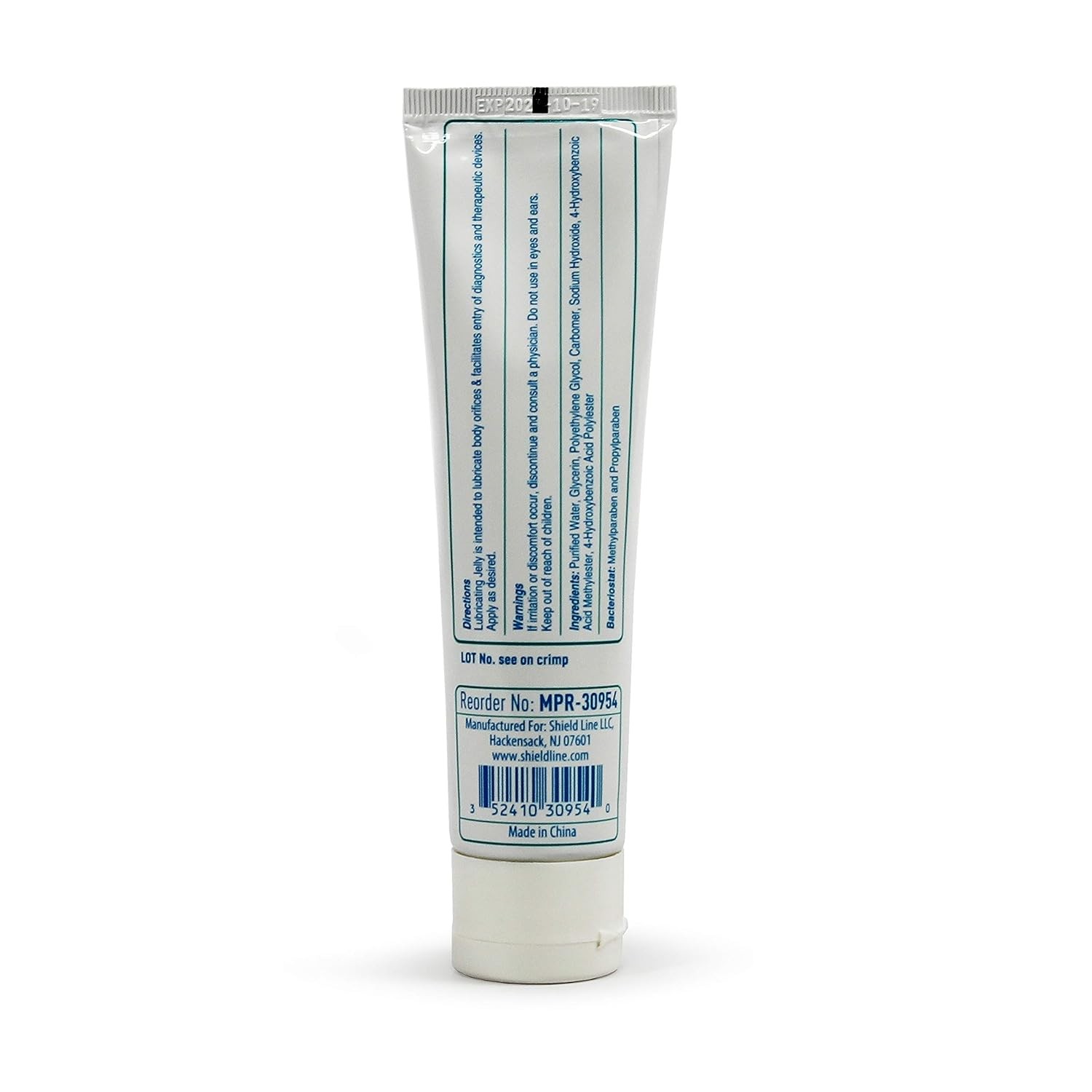 MED PRIDE Sterile Surgical Lubricant Jelly Tube, 4 Fl Oz, Water-Soluble, Bacteri