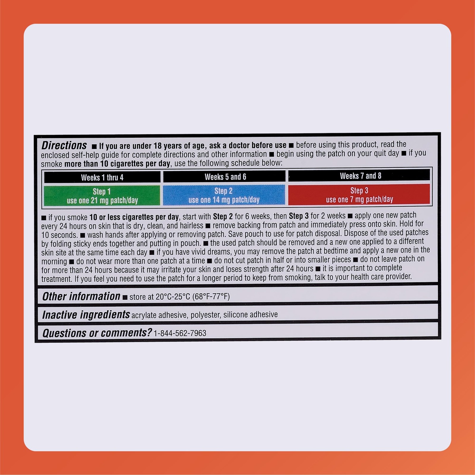 Rugby Laboratories Rugby Clear Nicotine Patches – 21Mg Transdermal System Patch