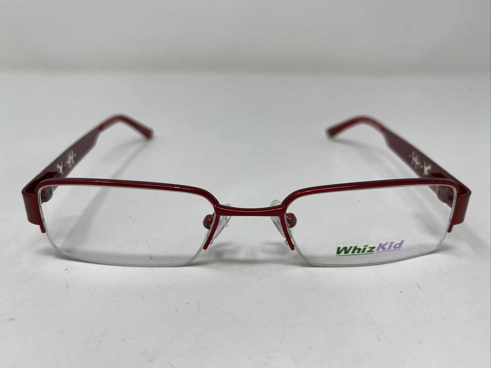 Whiz Kid Collection 38 SY BURGUNDY 45-16-130 Half Rim Eyeglasses Frame YY03