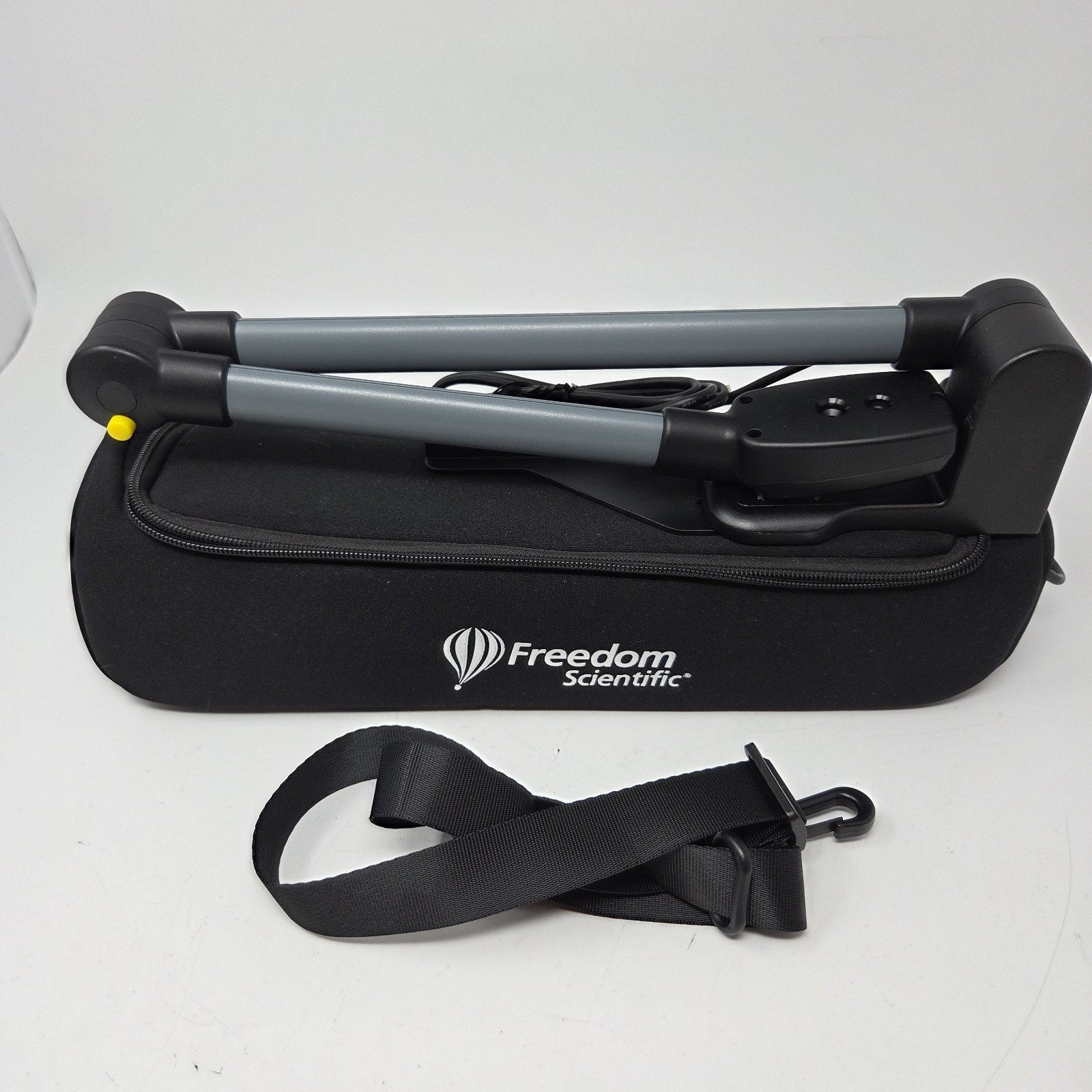 Freedom Scientific Pearl Portable Magnifying Foldable Arm Reading Camera w/ Case