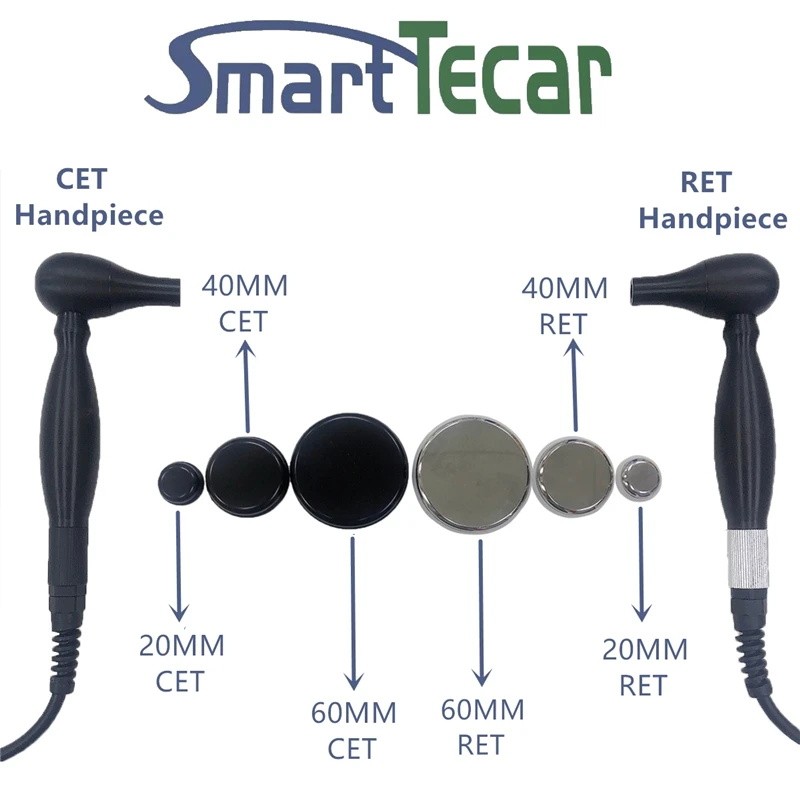 Smart Tecar Therapy Machine RET CET Physiotherapy Body Slim Massage Pain Relief