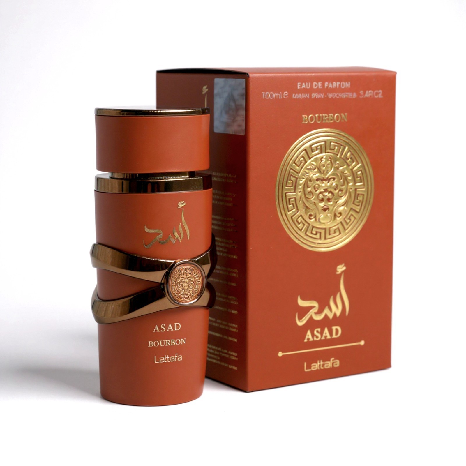 LATTAFA ASAD BOURBON EDP SPRAY 3.4 OZ / 100ML MEN’S COLOGNE NEW IN BOX