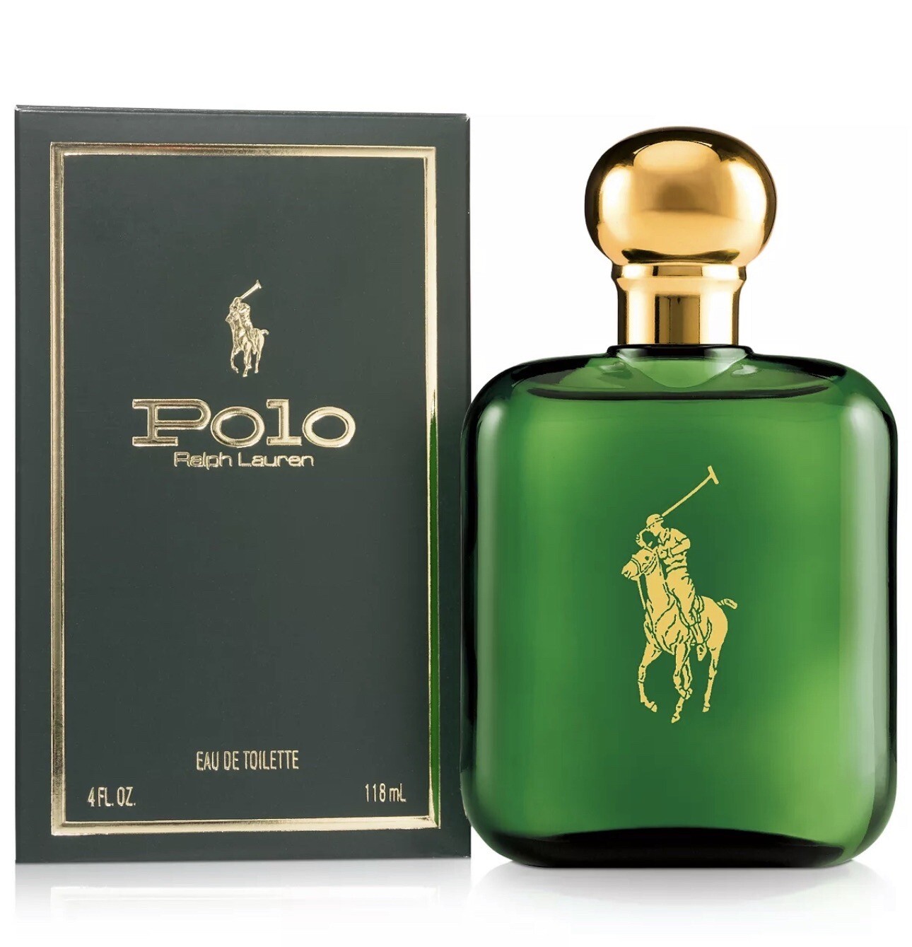 Ralph Lauren Polo Green For Men EDT Spray 4oz / 118ml New In Box