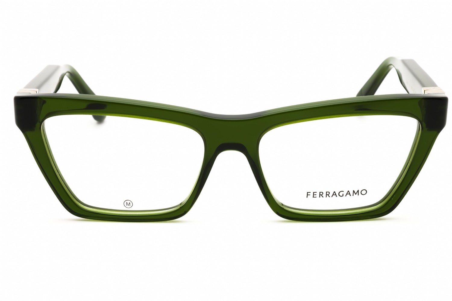 SALVATORE FERRAGAMO SF3021-317-54 Eyeglasses Frame Size 54mm 16mm 140mm GREEN Wo
