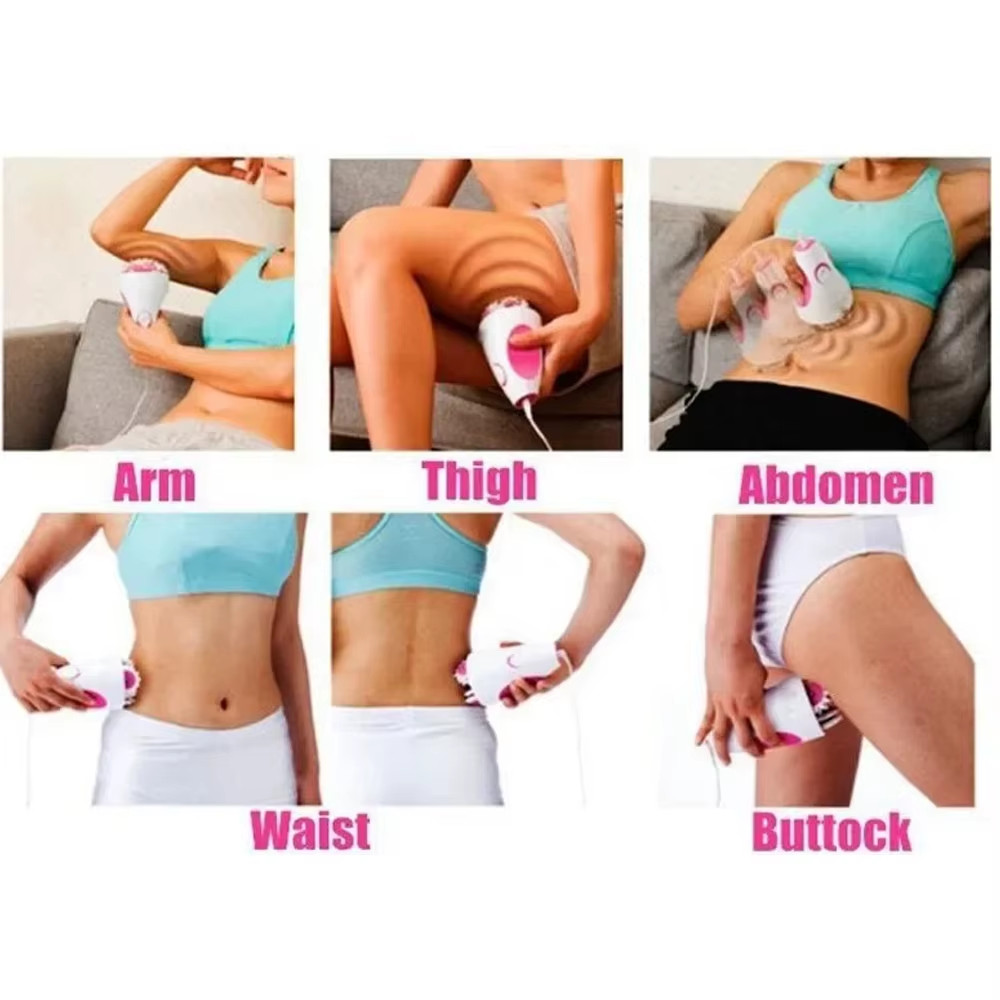 Electric Belly Slimming Belt Cellulite Body Massager Fat Burning Wrap Therapy