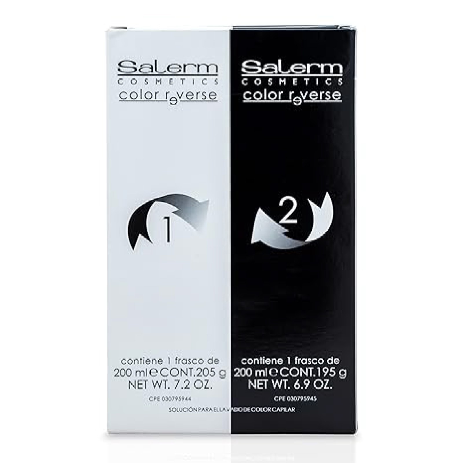 Salerm Color Reverse Pack 2 bottles 7.2 Oz. & 6.9 Oz.