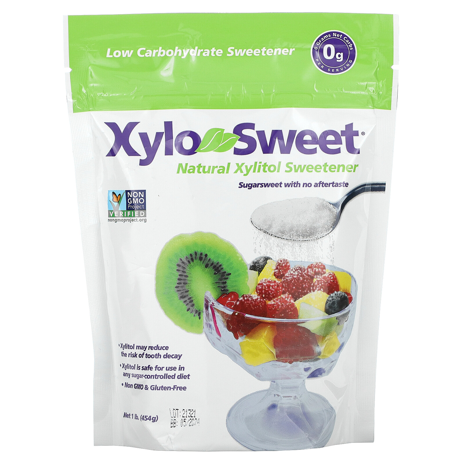 Xlear XyloSweet All Natural Xylitol Sweetener 1 lb 454 g All-Natural,