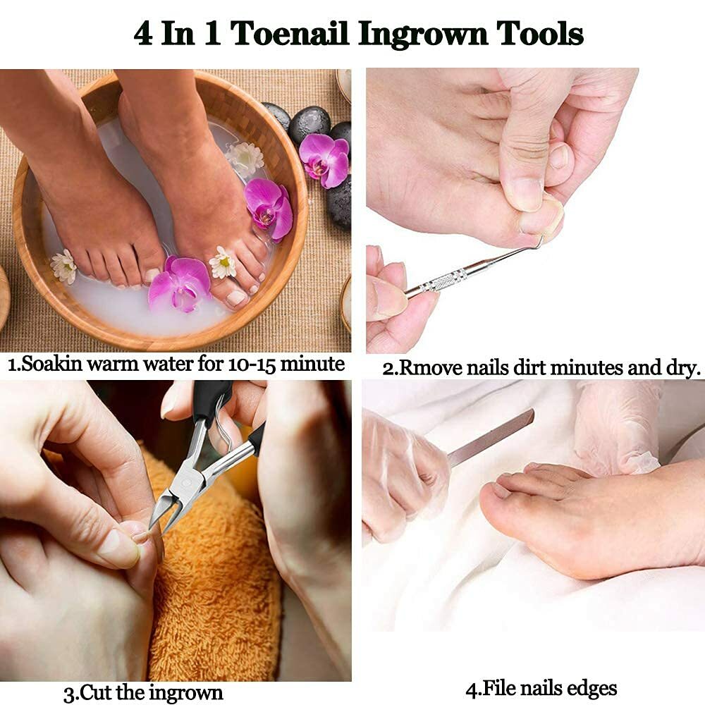 For Seniors Thick Ingrown Nails Heavy Duty Toe Nail Clippers Toenail Clippers
