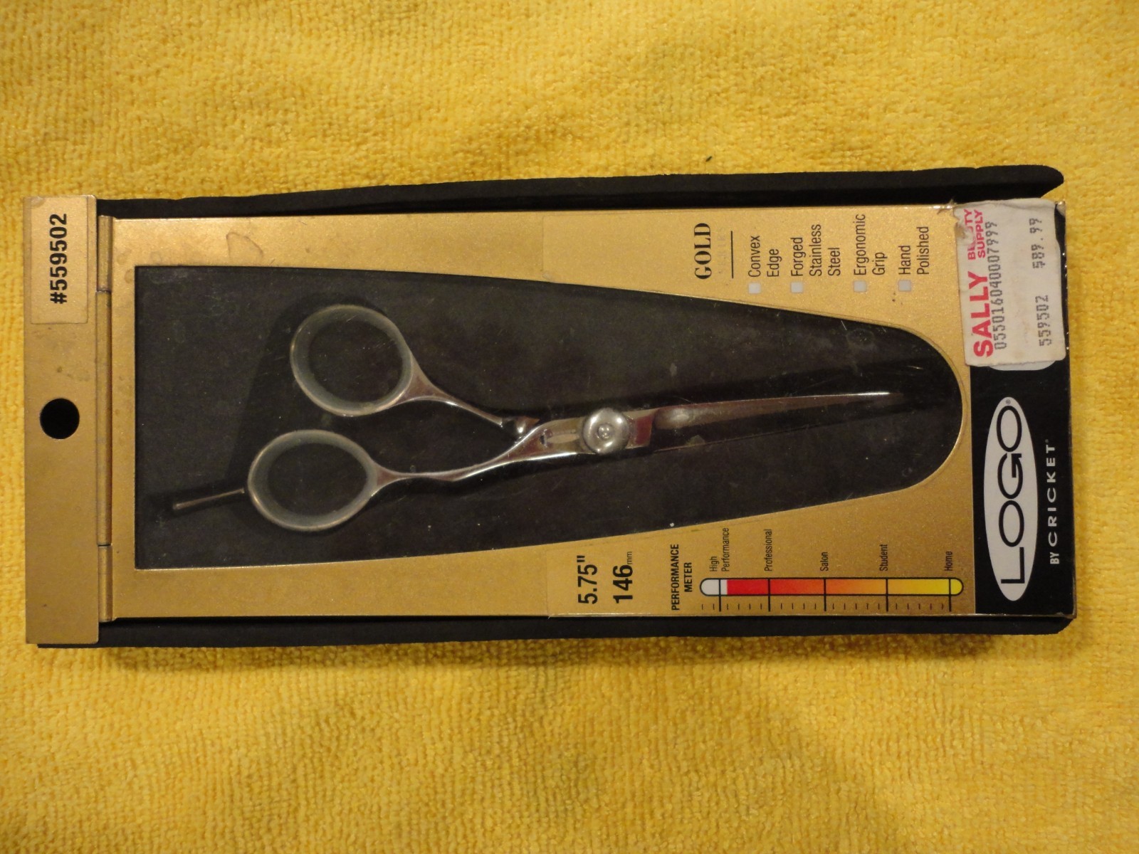 LOGO Cricket Hair Cutting Scissors #559502 5.75″ 146mm
