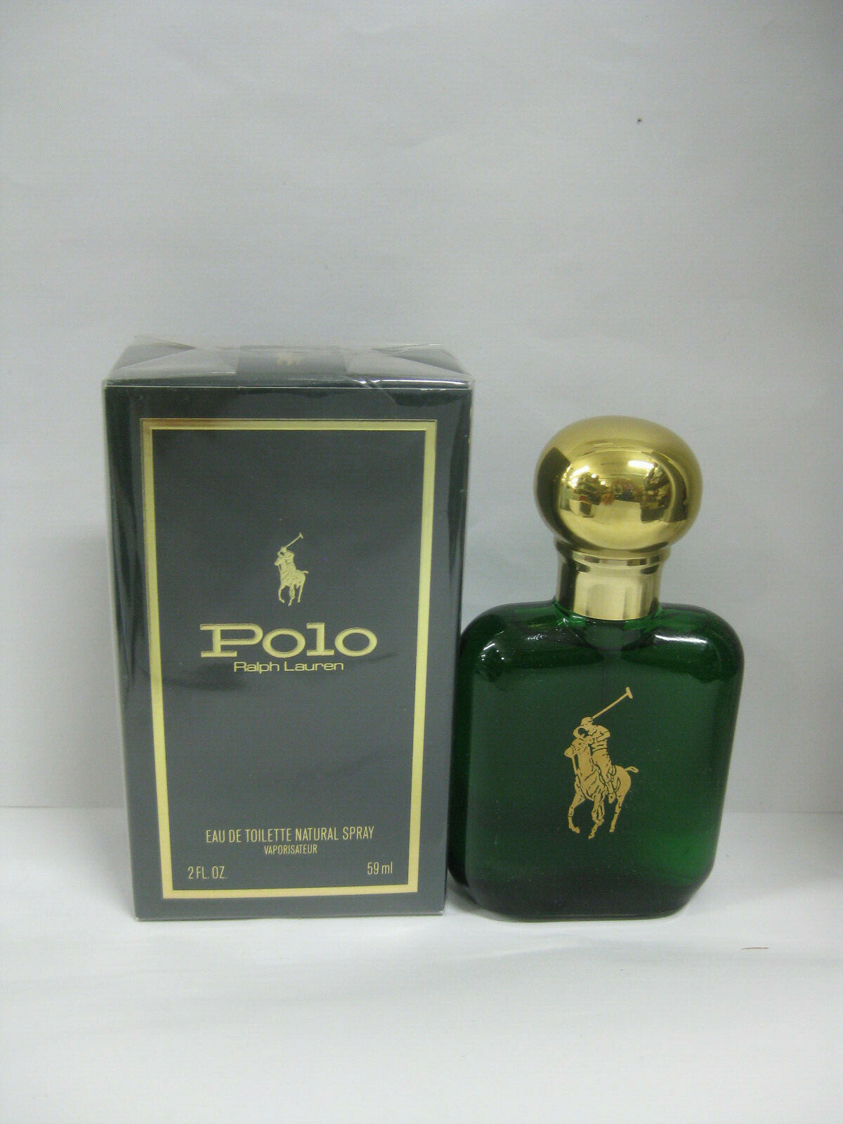 POLO GREEN BY RALPH LAUREN 2.0 oz 59ml EAU DE TOILETTE SPRAY NEW SEALED CLASSIC