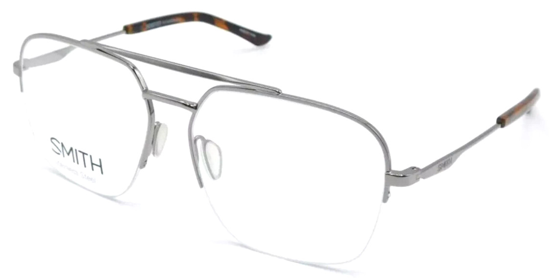 NEW SMITH OPTICS SIDESTEP 6LB SEMI RIMLESS RUTHENIUM AUTHENTIC EYEGLASSES 57-15