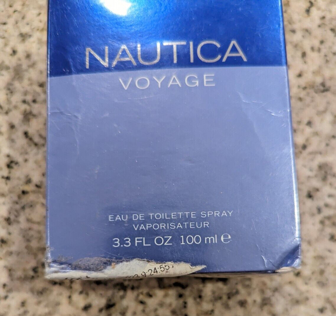 Nautica Voyage By Nautica 3.4/3.3 oz/100 ml Eau de Toilette Spray, Men’s Perfume