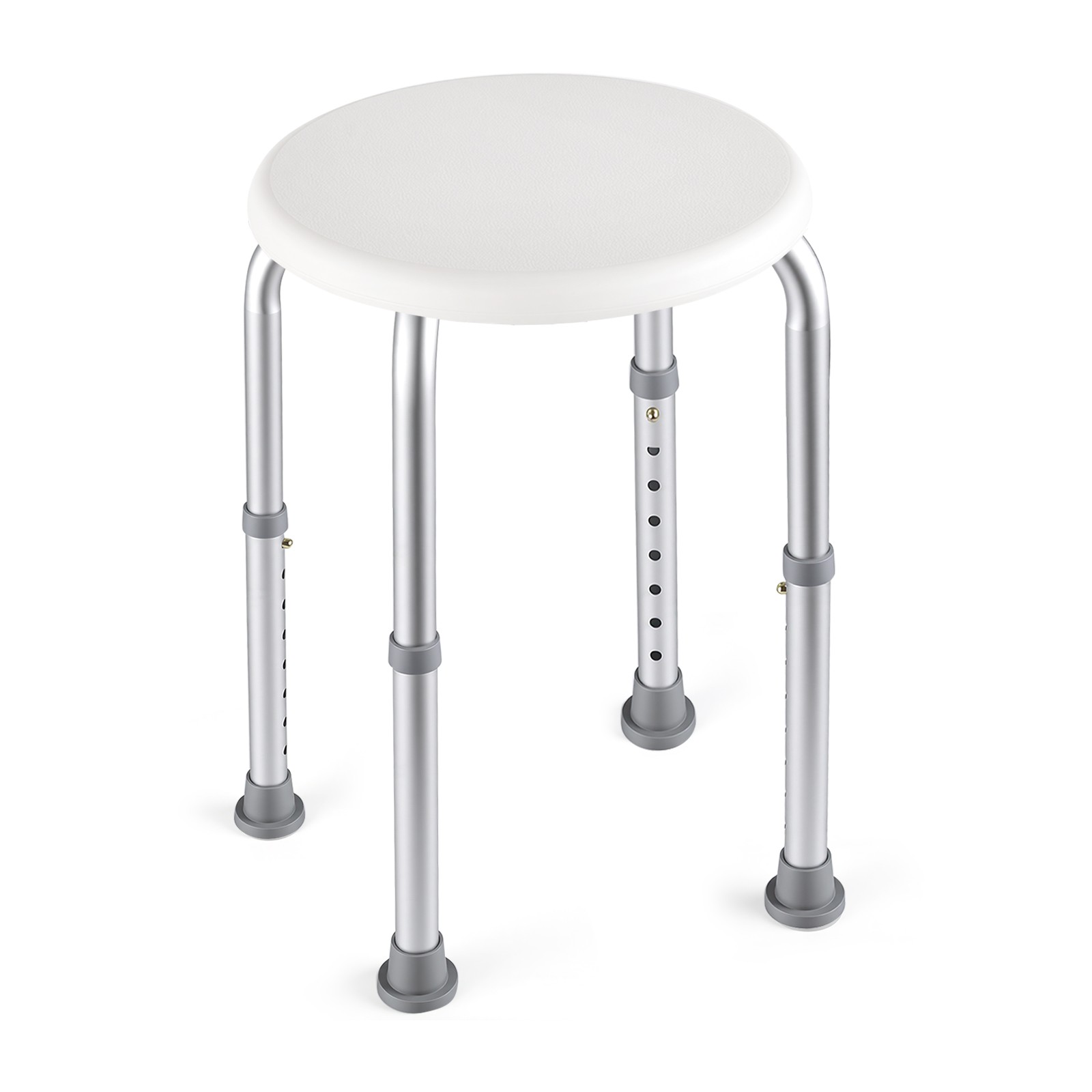 Shower Chair Seat 300lb Bath Stool Padded Height Adjustable Bathtub Seat Bench