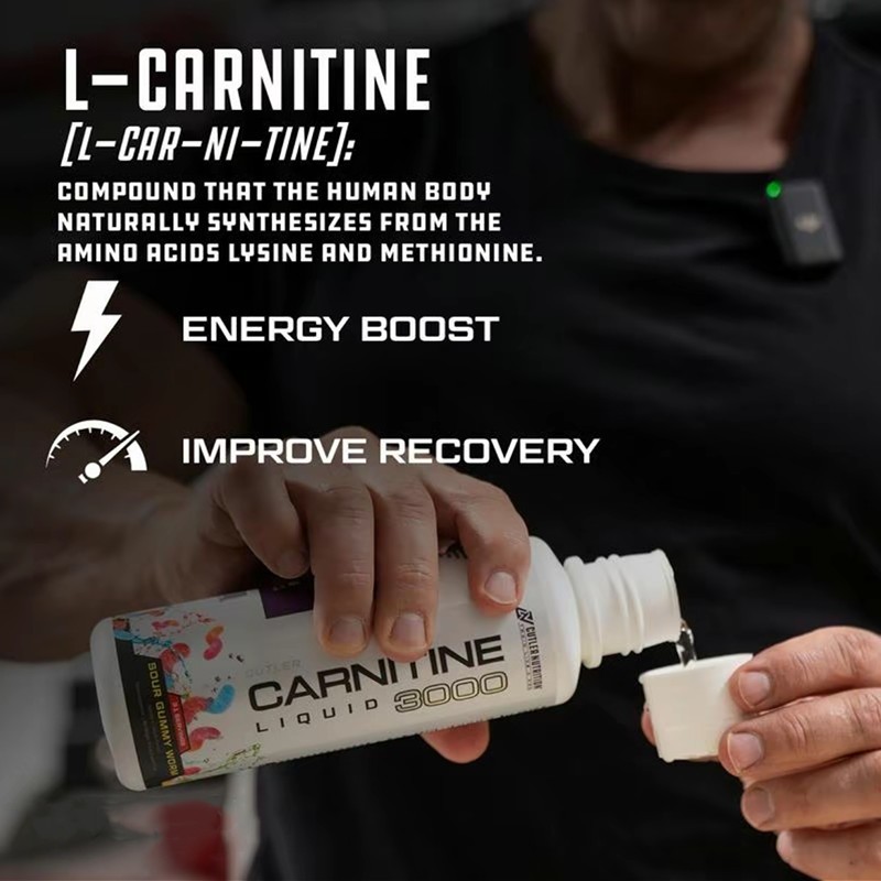 Cutler Nutrition 3 Pack Multi Flavor Carnitine Liquid 3000 Energy Sport Beverage