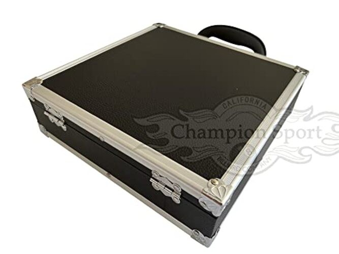 Champion Pool Balls Carrying Case, Nylon or Aluminum Aluminum Pool ball case