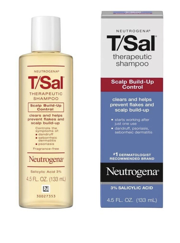Neutrogena T/Sal THERAPEUTIC SHAMPOO Scalp Build-Up Control Exp 11/2023