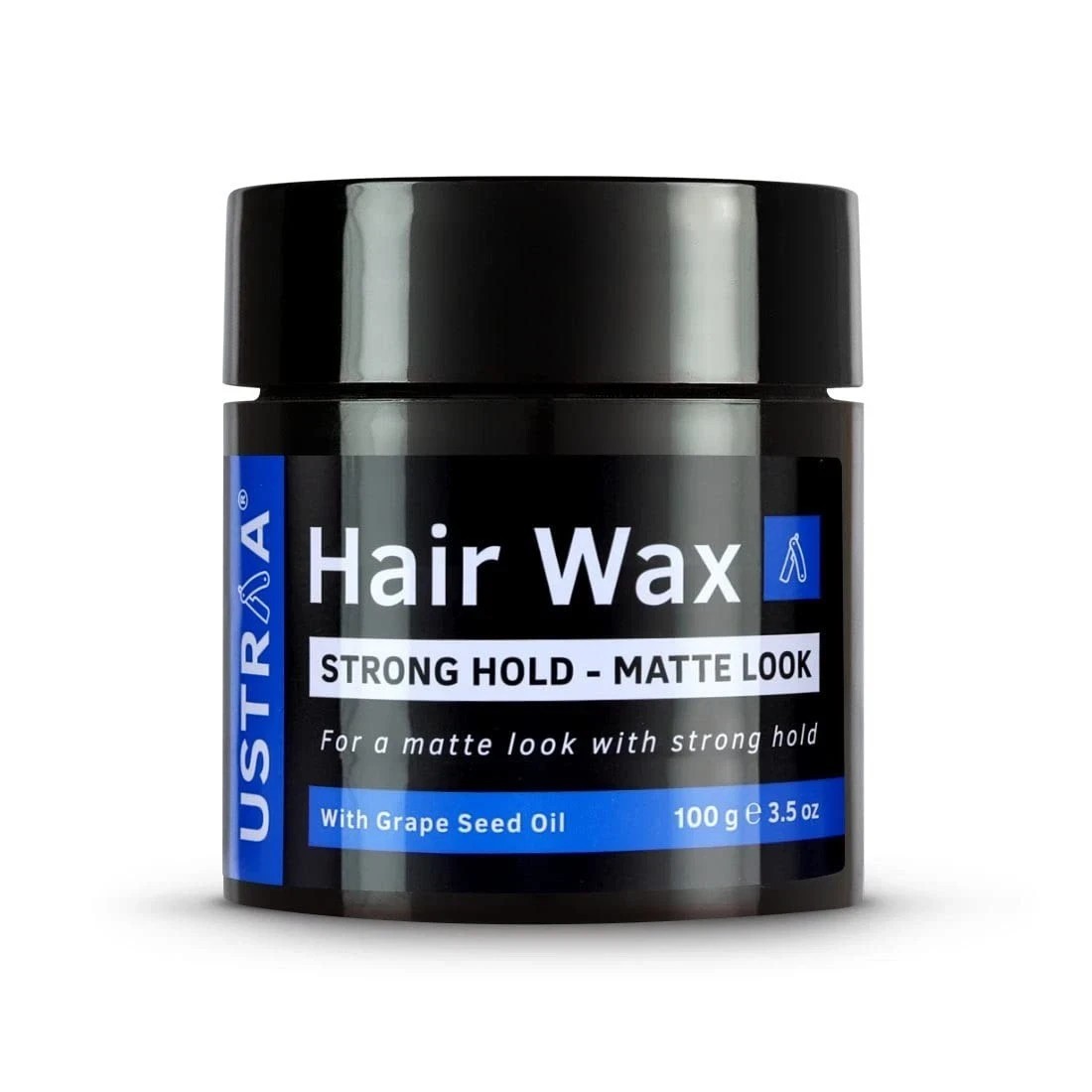 Ustraa Strong Hold Hair Wax 100g | Matte Finish Non-Sticky Men Styling