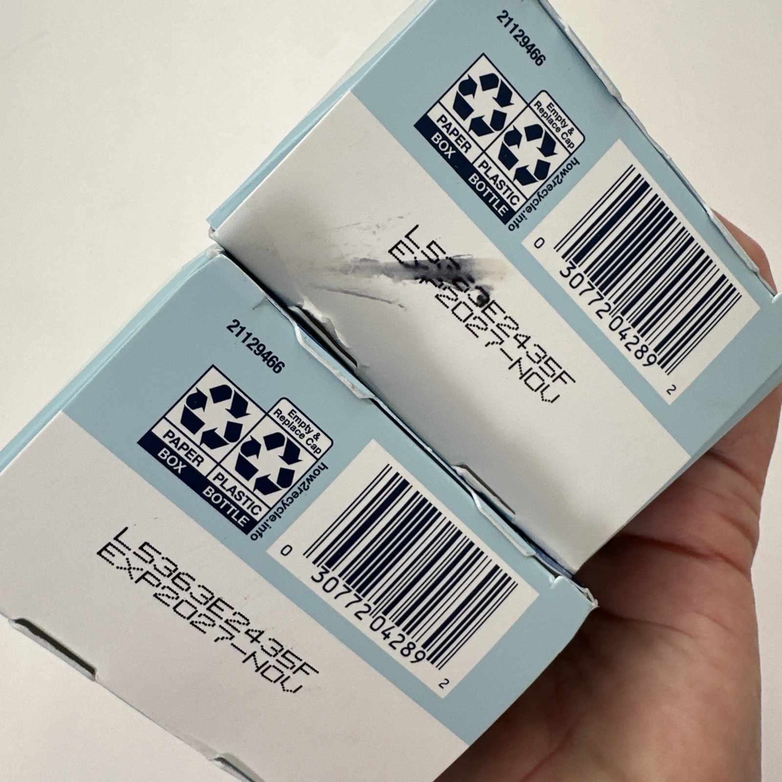 (2) Nervive Nerve Care, Pain Relieving Roll On Liquid Exp. 11/27 Damaged boxes