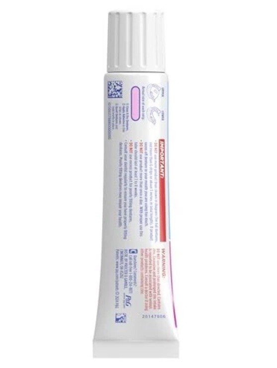 2x Fixodent Complete Original Denture Adhesive 2.4oz TWO NEW TUBES VALUE PACK