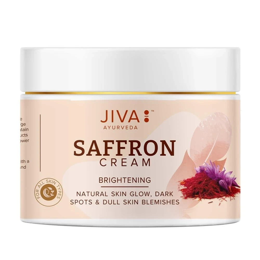 Jiva Saffron Cream 100g Hyperpigmentation & Dark Spots All Skin Types