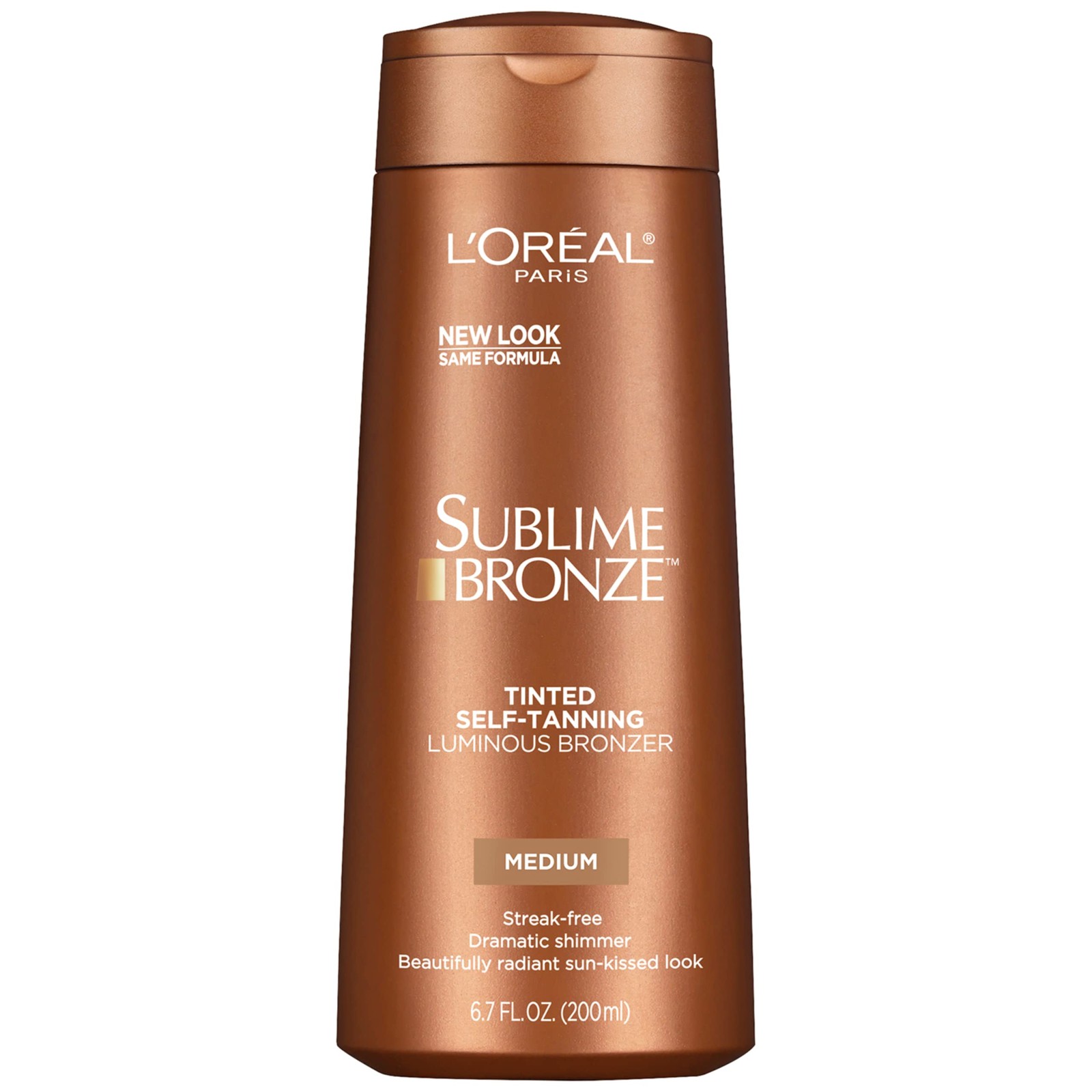 L’Oréal Paris Sublime Bronze Luminous Bronzer Self-Tanning Lotion, 6.7 oz.