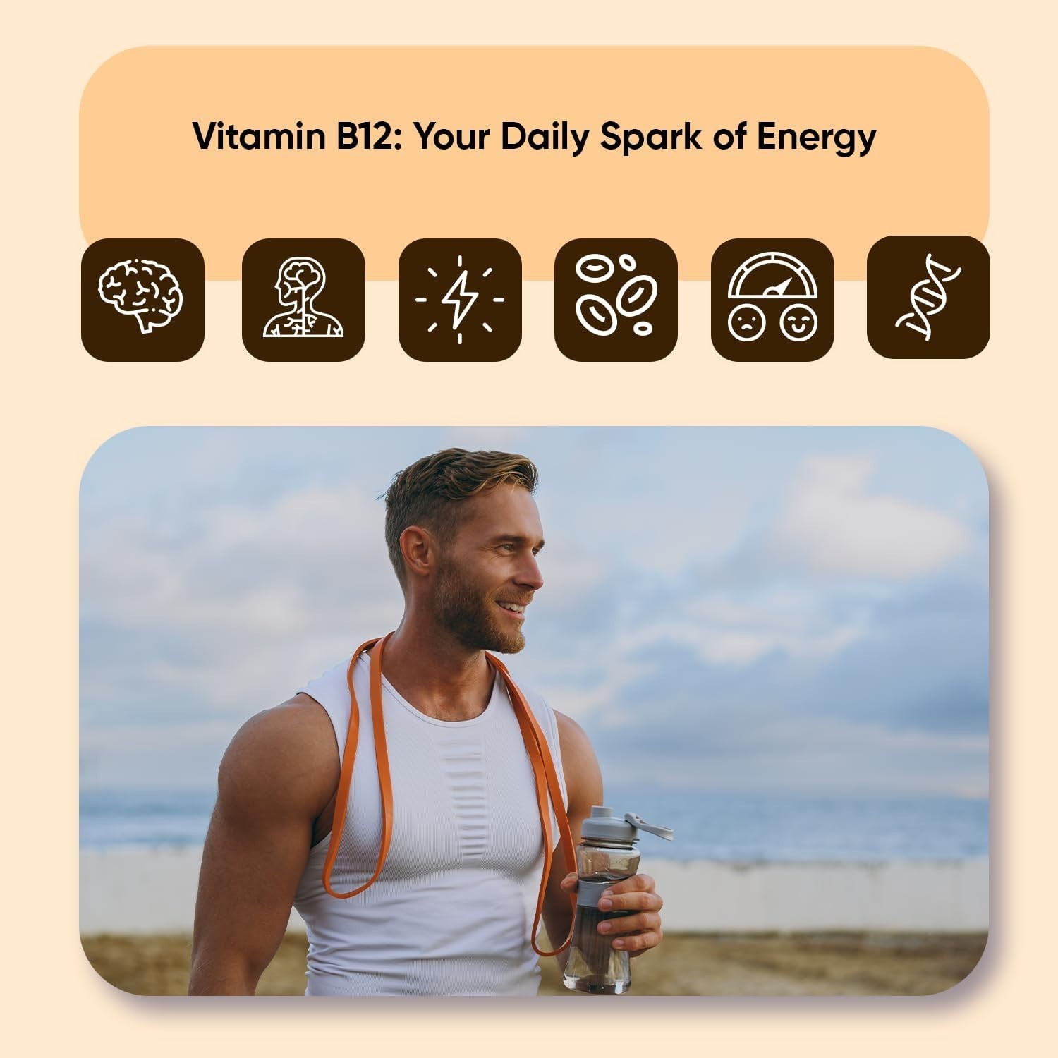 WeightWorld Vitamin B12 5000mcg 180 Tablets – Energy & Nervous System Support