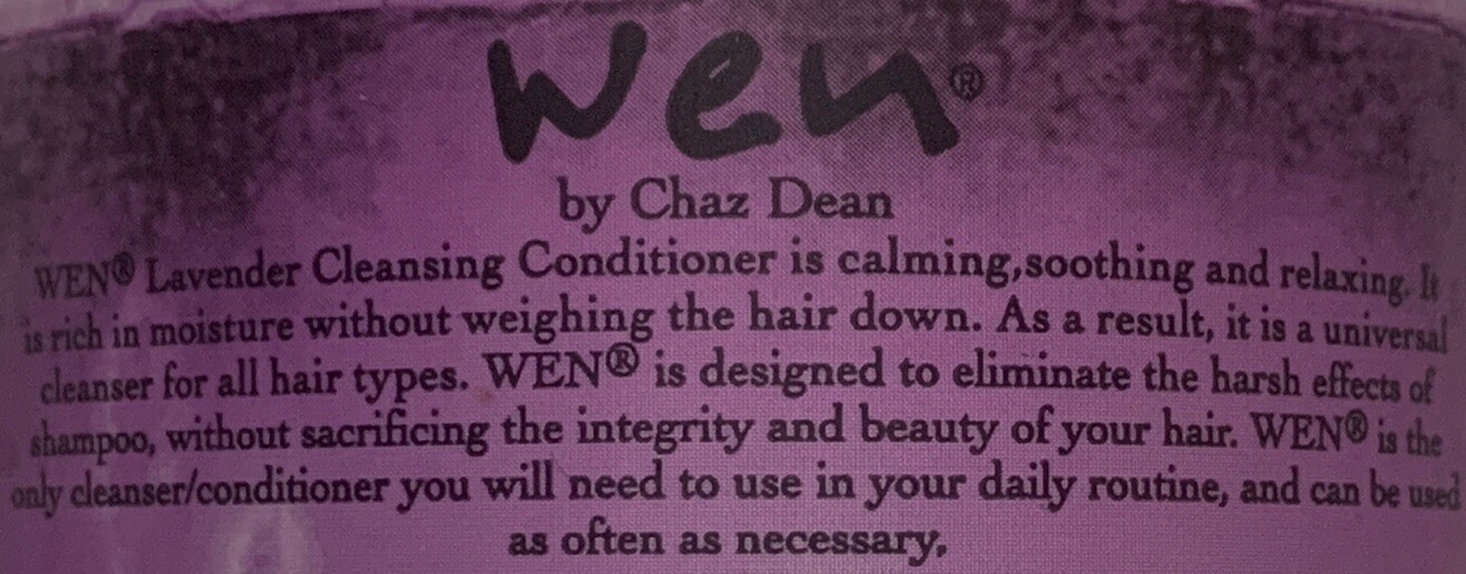 2 Wen Lavender Cleansing Conditioner 16 oz. Each With 1 Pump Fast Priority Ship
