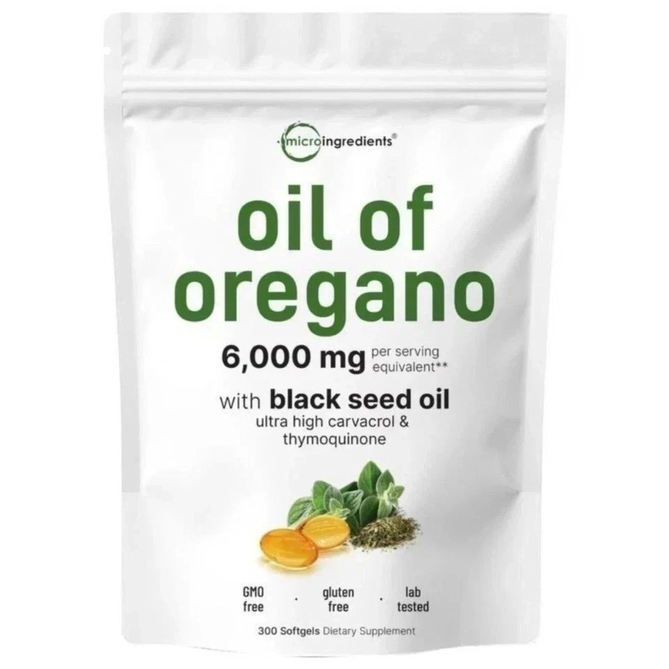 Oregano Black with Oil Seed Oil – Micro Ingredients Supplemen’st