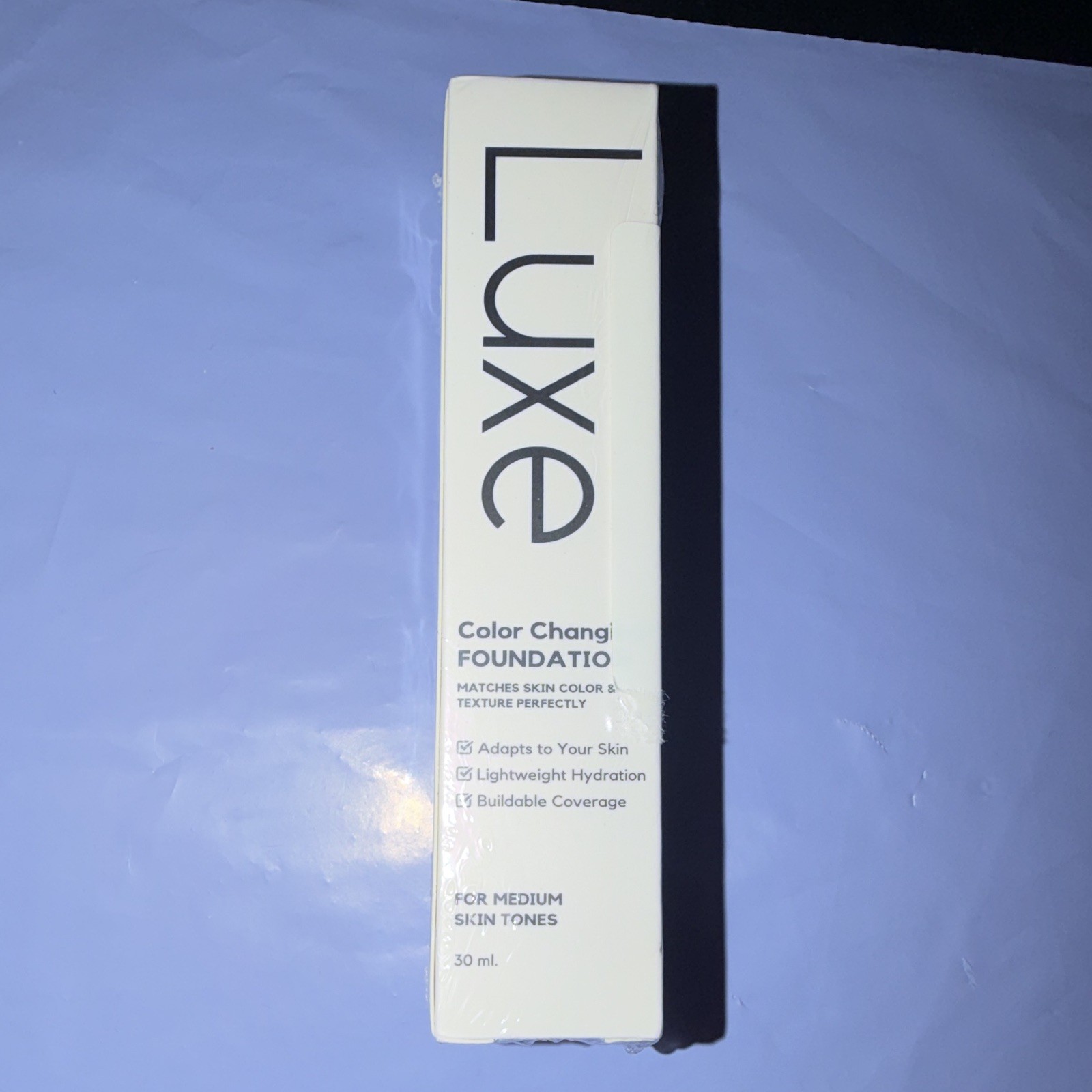 *NEW/SEALED* Luxe Color Changing Foundation 02 Medium Shade 30ml US Seller