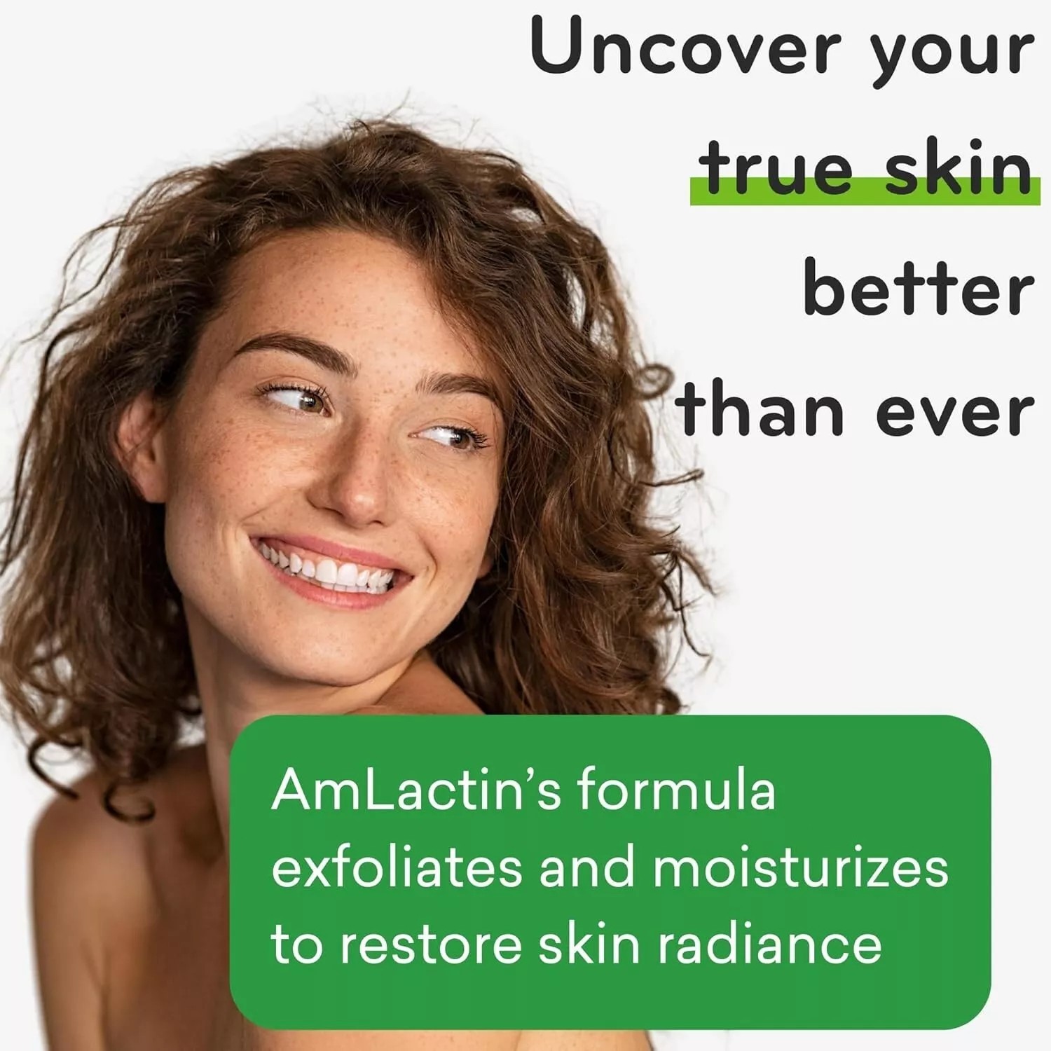 AmLactin Daily Nourish Body Lotion, 12% Lactic Acid for Dry Skin, 7.9 oz