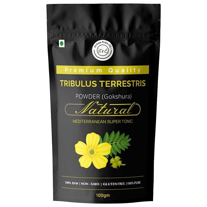 Urban Prakrit Gokhru/Gokshura (Tribulus Terrestris) Palleru/Nerunjil Powder 100g