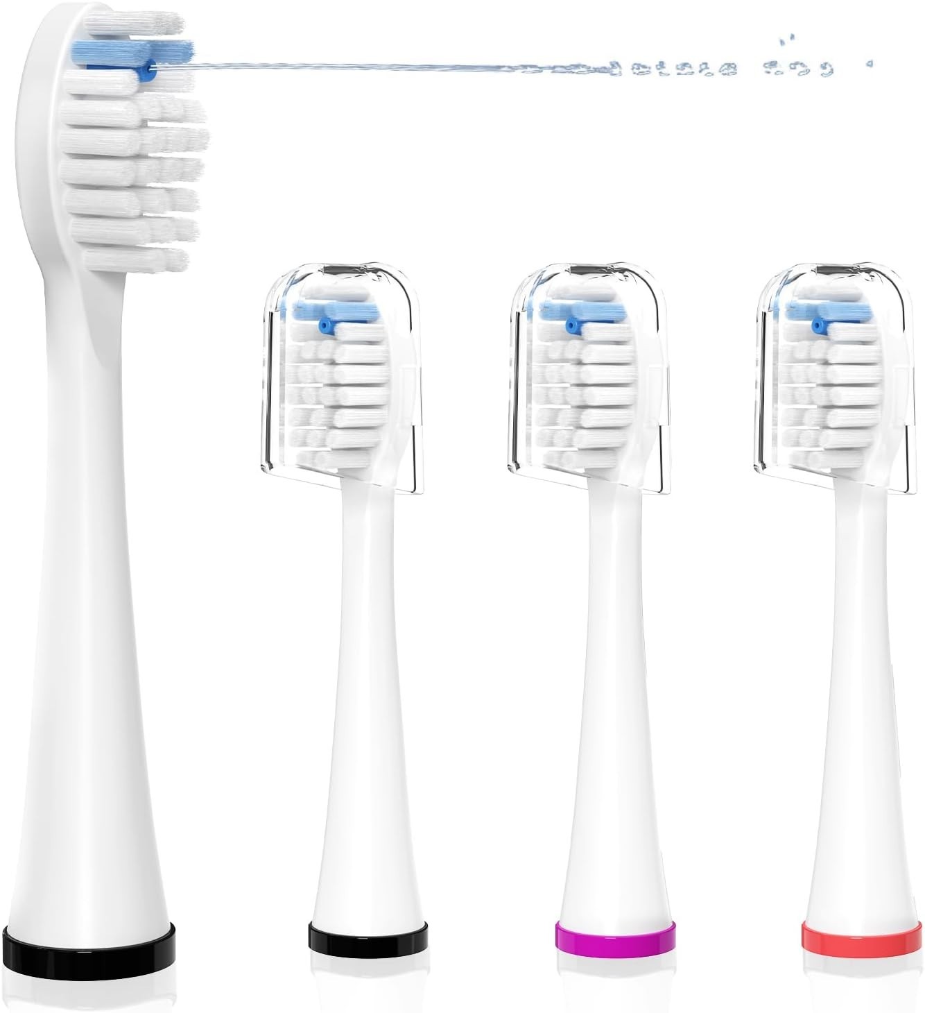 Replacement Brush Heads for Waterpik Sonic-Fusion 2.0 Flossing Toothbrush Heads