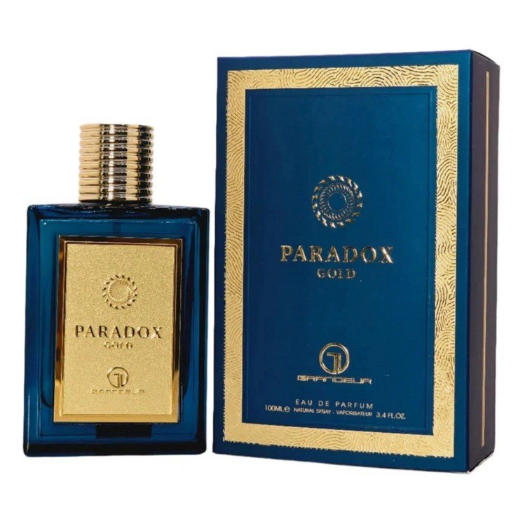 Grandeur Paradox Gold Eau de Parfum Spray, 3.4 fl oz Regular Size