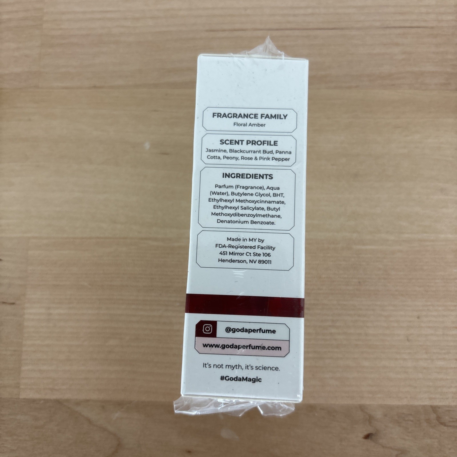 Goda for Her Pheromoned Infused Perfume For Her 15ml – NEW Sealed