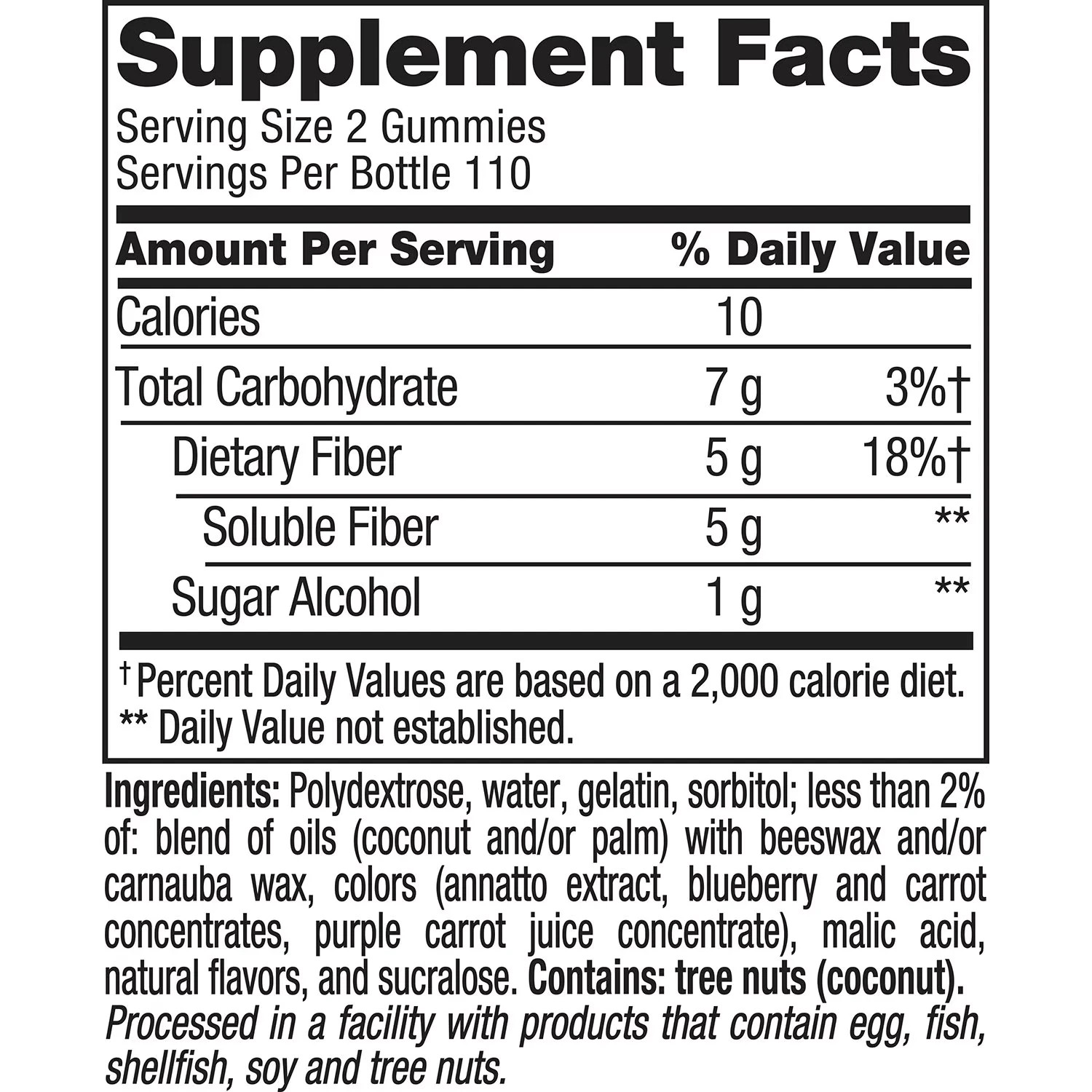 10 PACK- Vitafusion Fiber Well Gummies (220 ct.)Total 2200Gummies Free Shipping.