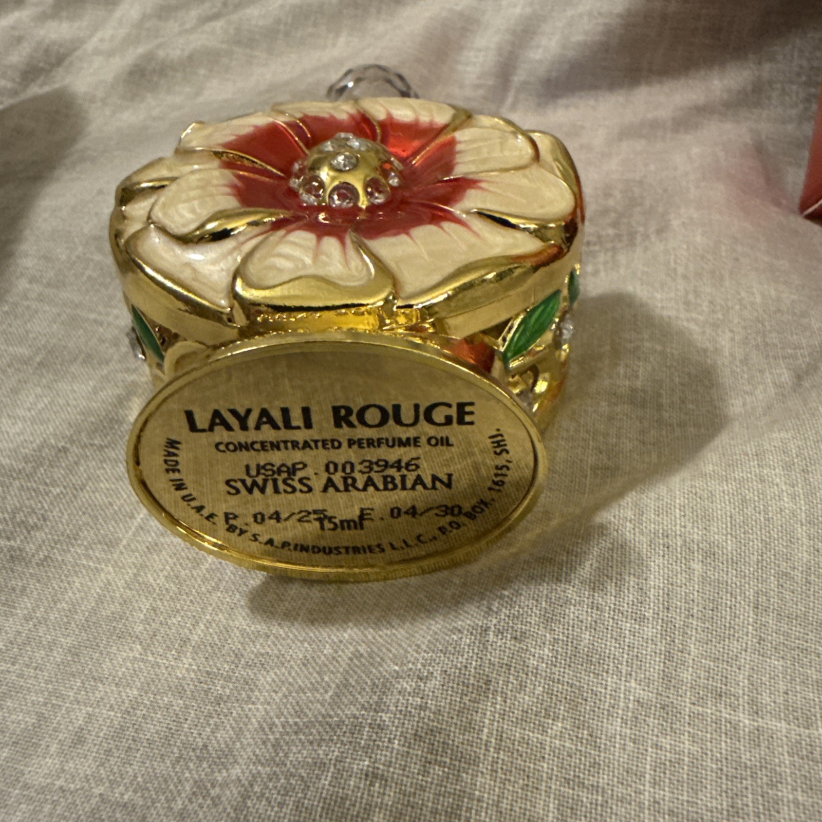 Swiss Arabian Layali Rouge for Women 0.5 fl oz Concentrated Perfume Oil