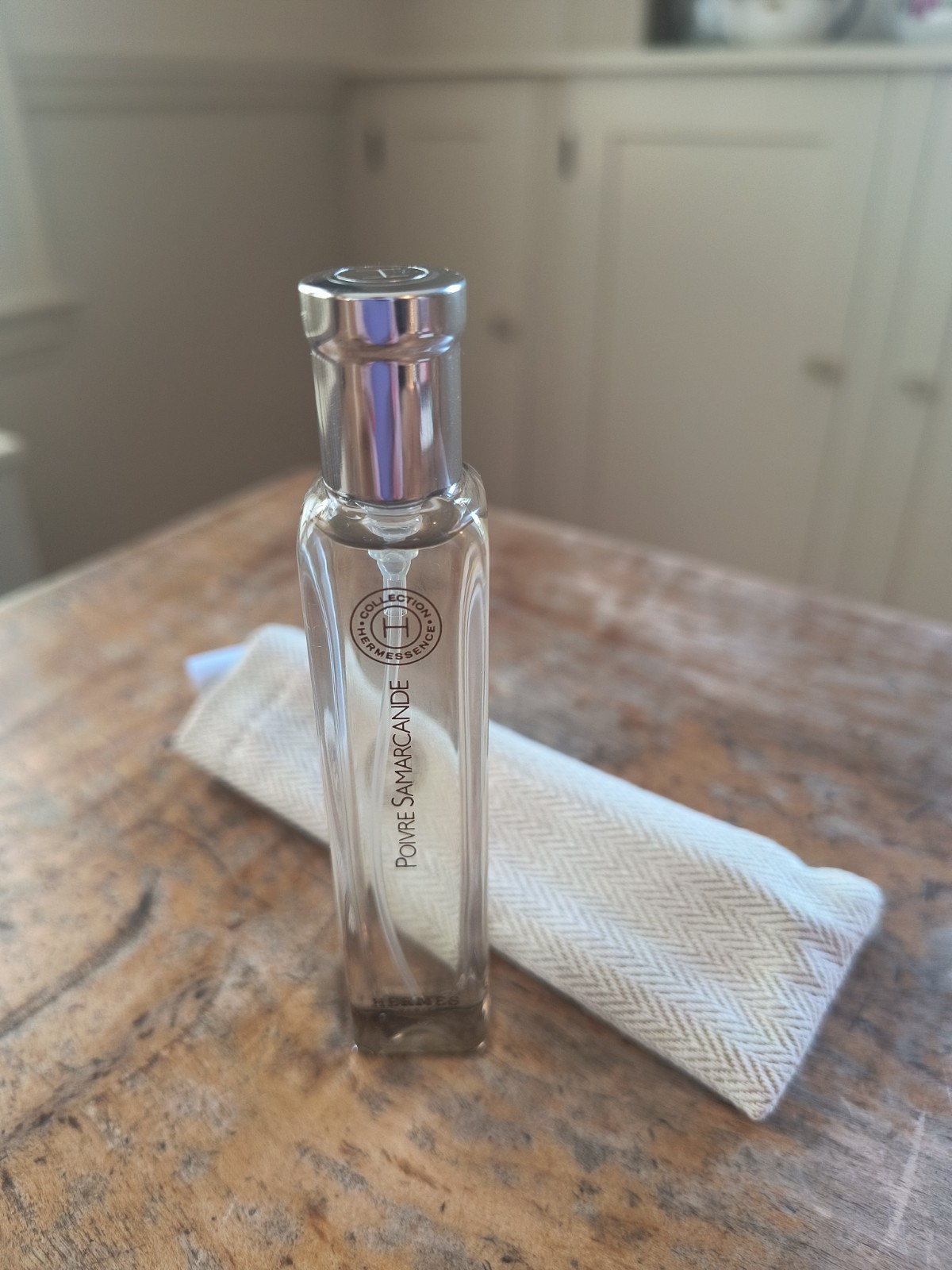 Hermes Hermessence Poivre Samarcande 15ml EDT + Protective Pouch Bag