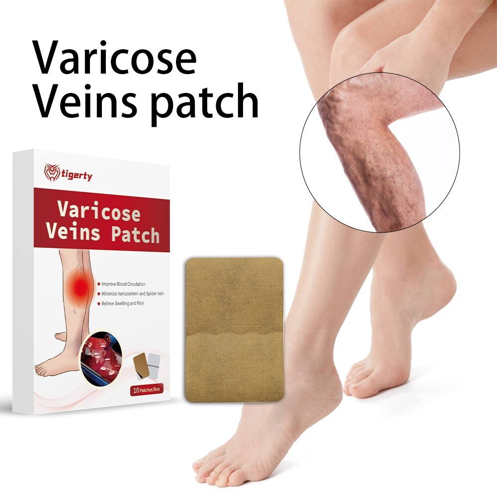 10pc Legs Spider Vein Circulatory Support Varicose Vein Patch Vein Treatment Pad