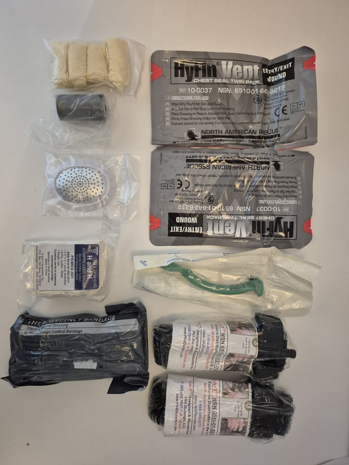 Army Issue IFAK Refill Kit First Aide