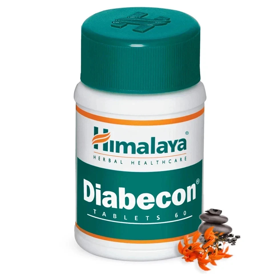 NEW 10 Packs X Himalaya Herbal DIABECON 60 Tabs, FREE SHIPPING