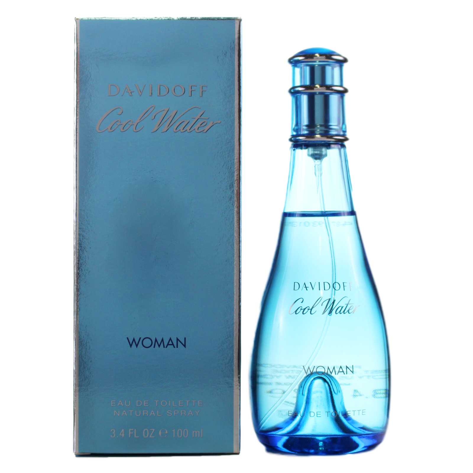 Cool Water Eau De Toilette Spray 3.4 Oz / 100 Ml for Women