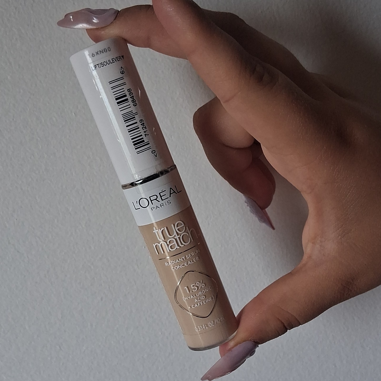 L’Oréal True Match Radiant Serum Concealer 1.5% HA+Caffeine N1 Light Pale 0.33