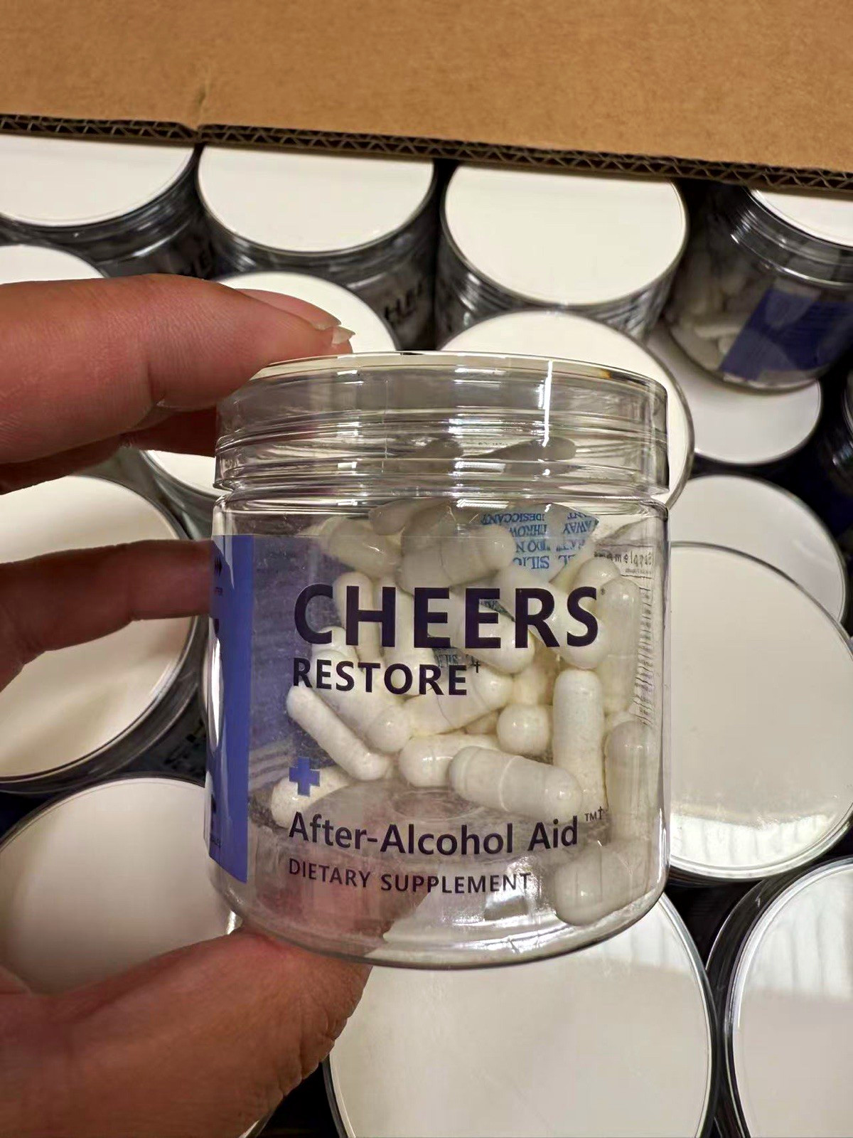 CHEERS Restore After-Alcohol Aid Liver Health Vitamins B1 B6 B12 C E 36 Caps